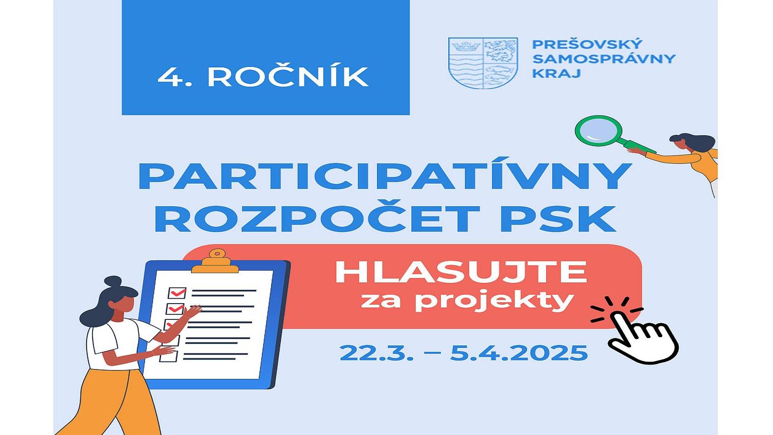 Verejnosť môže hlasovať za verejnoprospešné projekty