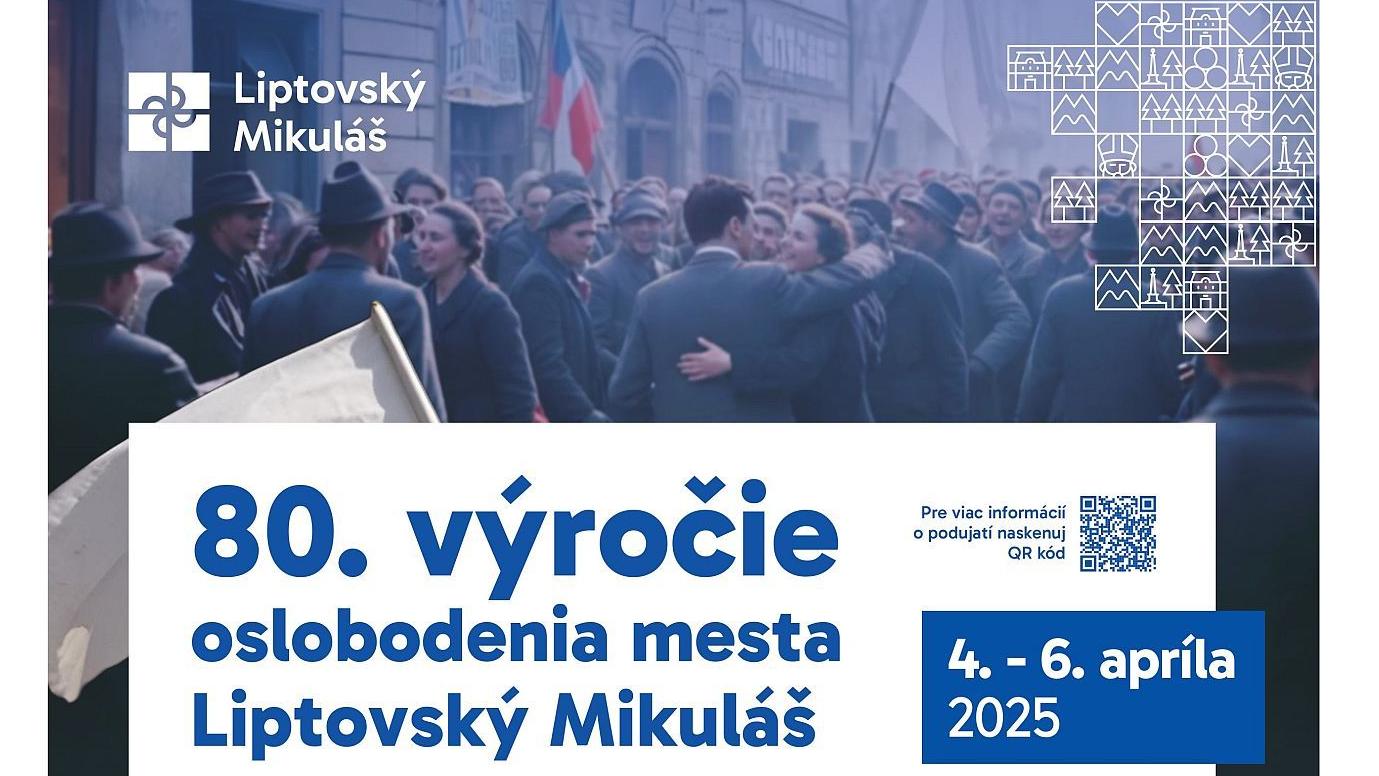 Liptovský Mikuláš oslávi 80. výročie oslobodenia mesta