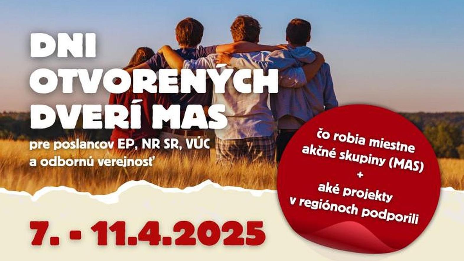 Dni otvorených dverí Miestnych akčných skupín 2025
