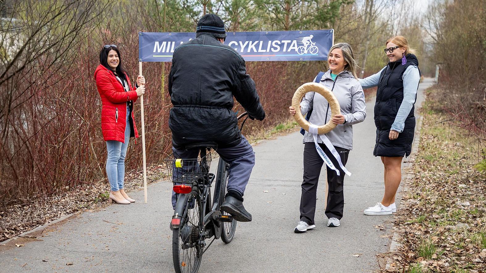 Privítali sme miliónteho cyklistu na našej cyklotrase v Žiline