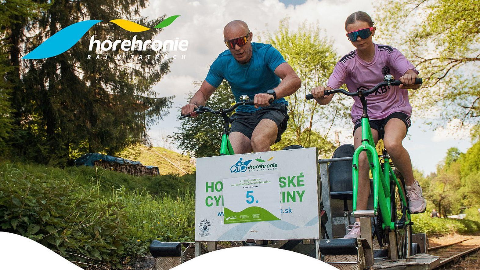 Pozvánka na 5. ročník pretekov na Horehronských cyklodrezinách