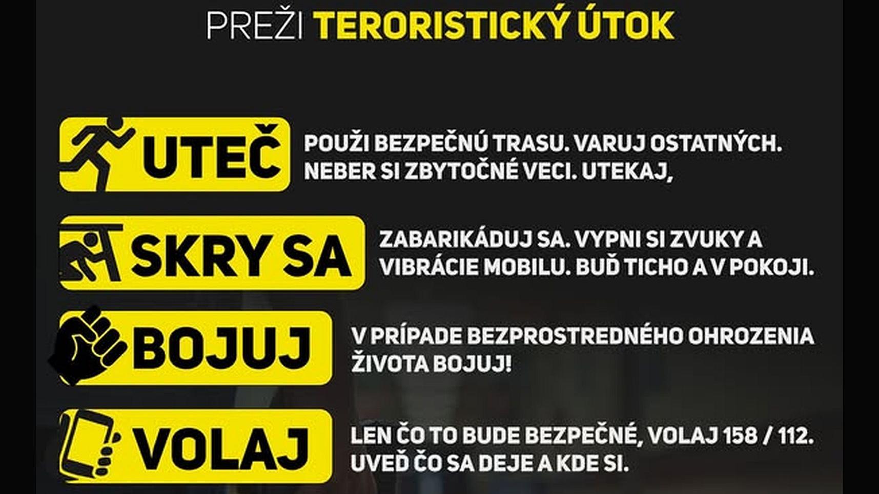 Nové inštruktážne video ako sa zachovať v prípade ozbrojeného útoku