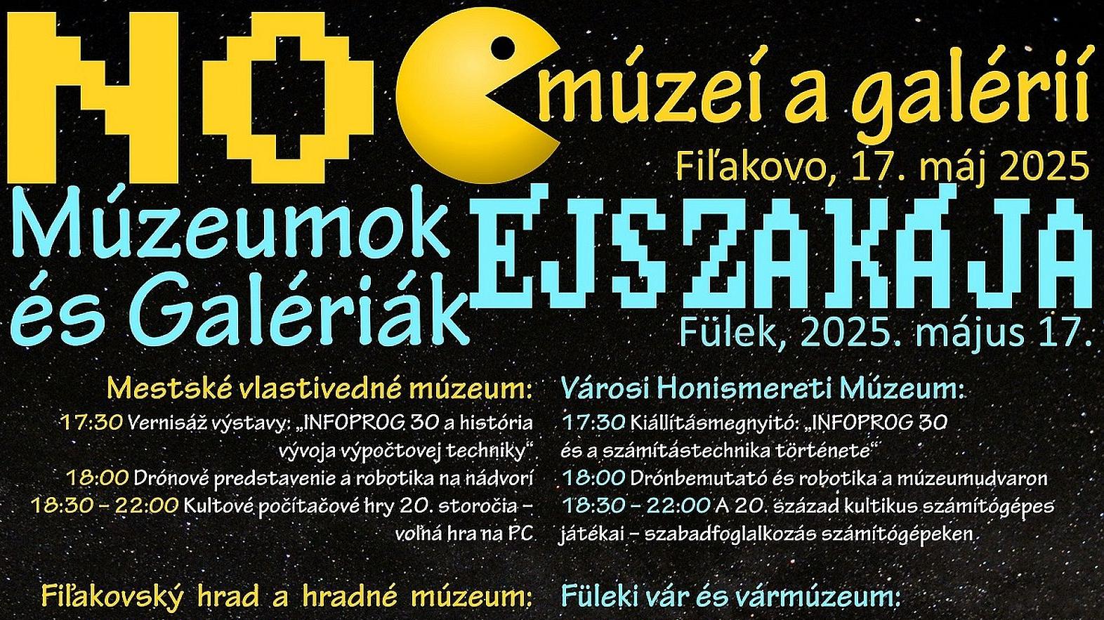 Noc múzeí a galérií 2025 vo Fiľakove 