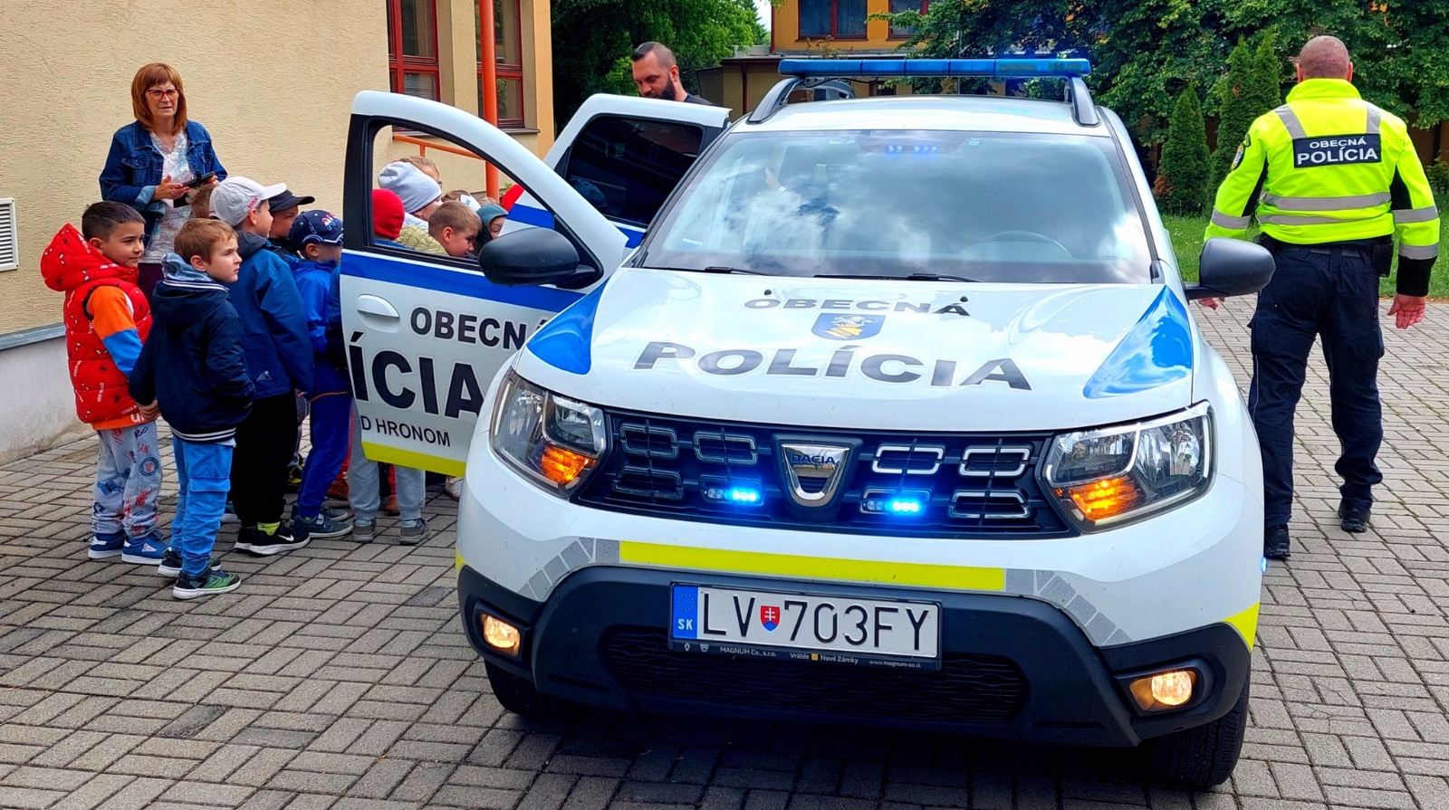 Ilustračná snímka zdroj: FB / Obecná Polícia Kalná nad Hronom