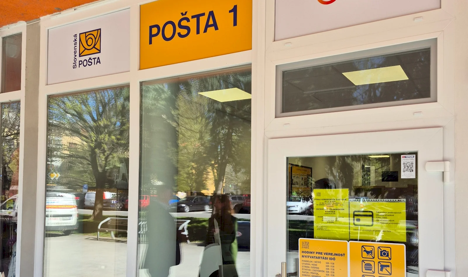 Pošta Šamorín.