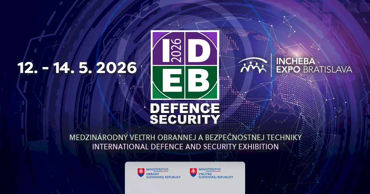 Zažite technológie, ktoré menia svet na IDEB Defence & Security 2026