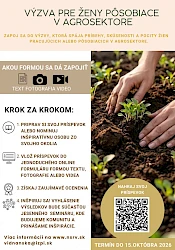 Zapojte sa do výzvy, ktorá spája príbehy: „Môj agropríbeh – Žena a pôda 2026“