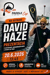 Britský rekordér David Haze prichádza na PaddleCup 2026 do Trenčína