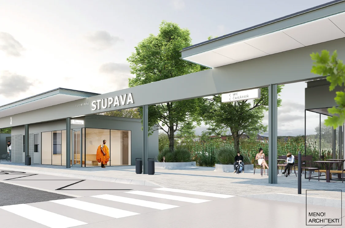 V Stupave vyrastie moderný prestupný terminál. Projekt za viac ako päť miliónov eur zmení autobusovú stanicu aj verejný priestor