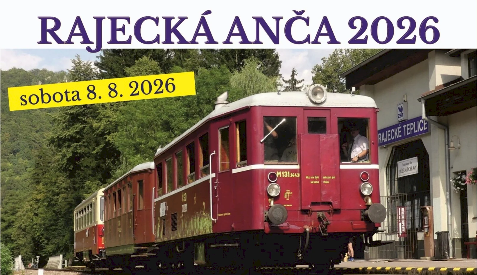 Historická Rajecká Anča sa vracia: Historický vlak opäť vyrazí na trať Žilina – Rajec už túto sobotu