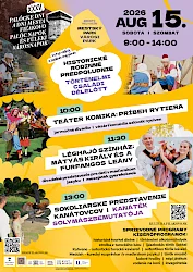 Štvordňové oslavy plné kultúry, hudby a najmä zábavy ponúknu 35. Palócke dni a Dni mesta Fiľakovo
