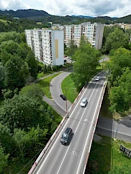 Most spájajúci Radvaň s Fončordou v Banskej Bystrici prejde komplexnou rekonštrukciou, prípravné práce sa už začali
