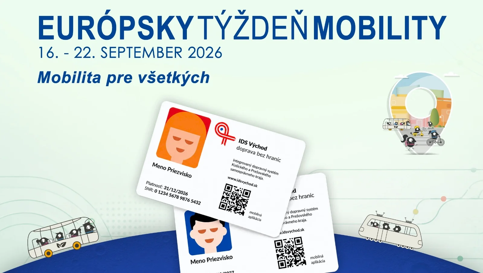 Košický a Prešovský kraj podporia počas Európskeho týždňa mobility dostupnejšiu verejnú dopravu