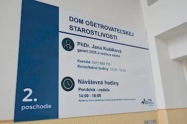 V myjavskej nemocnici otvoril TSK prvý Dom ošetrovateľskej starostlivosti v kraji